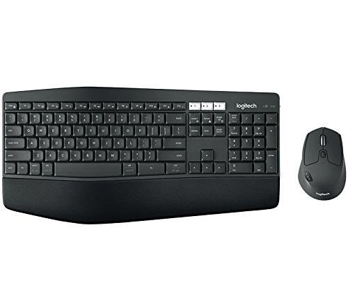 Logitech MK850 Multi-Device Wireless Keyboard and Mouse Combo, 2.4GHz Wireless &amp; Bluet