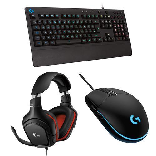 Logitech G502 Hero High Performance Wired Gaming Mouse, Hero 25K Sensor,  25,000 DPI with G335 Wired Gaming Headset for PC, Playstation, Xbox,  Nintendo