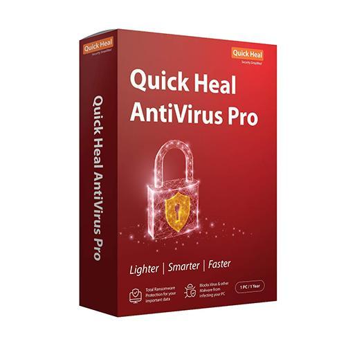 Quick Heal Antivirus Pro (2 User, 3 Year) CD/DVD