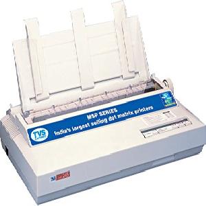 TVS MSP 245 Monochrome Dot Matrix Printer