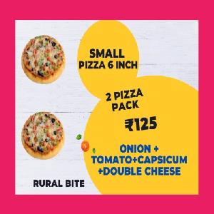 Mini pizza pack of 2