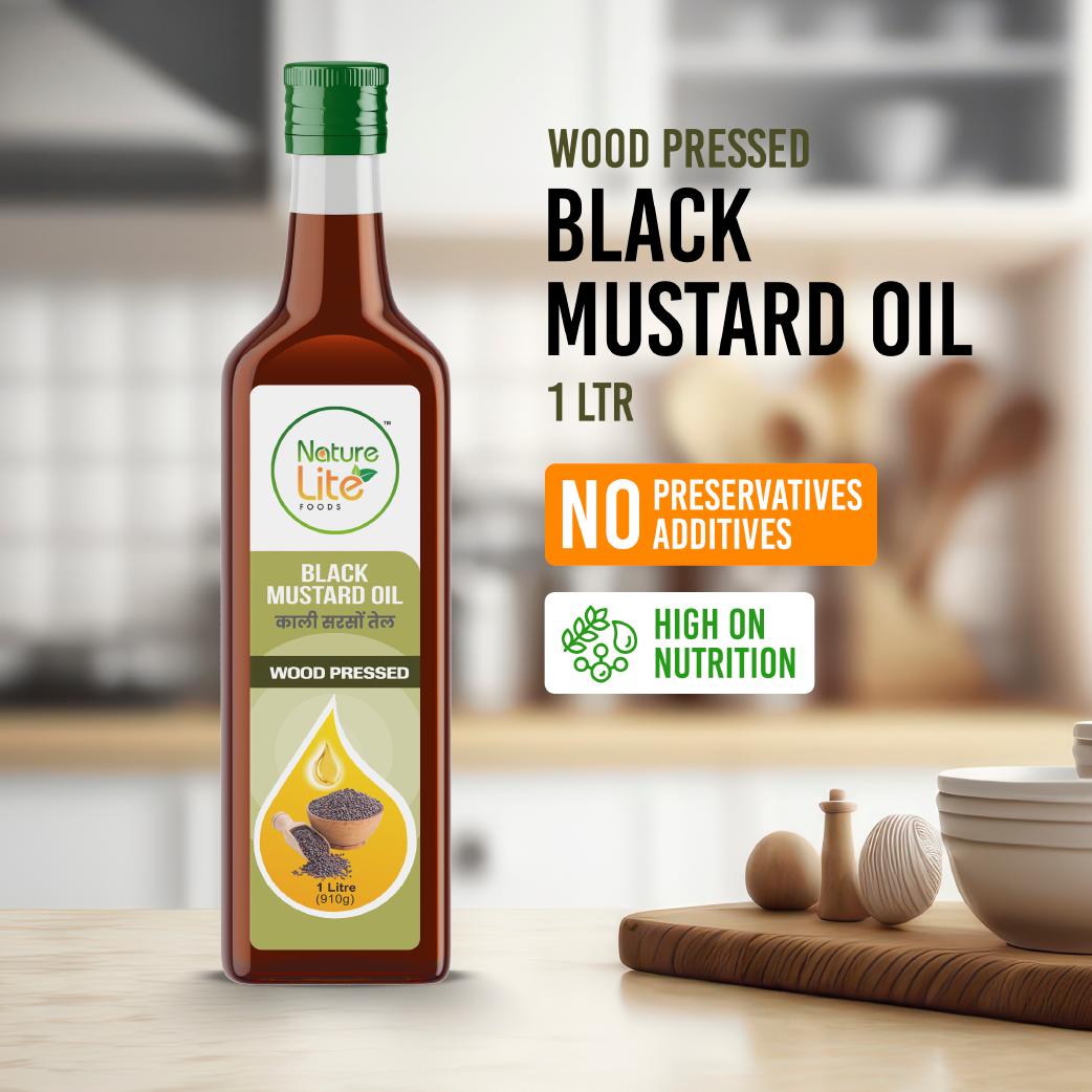 Black Mustard Oil | Wood Press